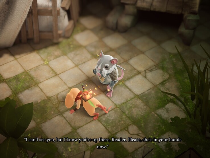 Quill viene colpito e viene chiesto aiuto al Lettore.