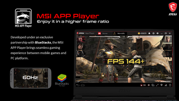 MSI App Player può avvantaggiarsi con le funzioni gaming dei portatili MSI. (Fonte Immagine: MSI)
