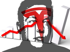Rappresentazione di un diagramma della Tesla di Musk