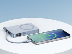 La banca di energia magnetica MagFlow Qi2 25W di Ugreen (nella foto) è arrivata negli Stati Uniti e nel Regno Unito. (Fonte: Ugreen)