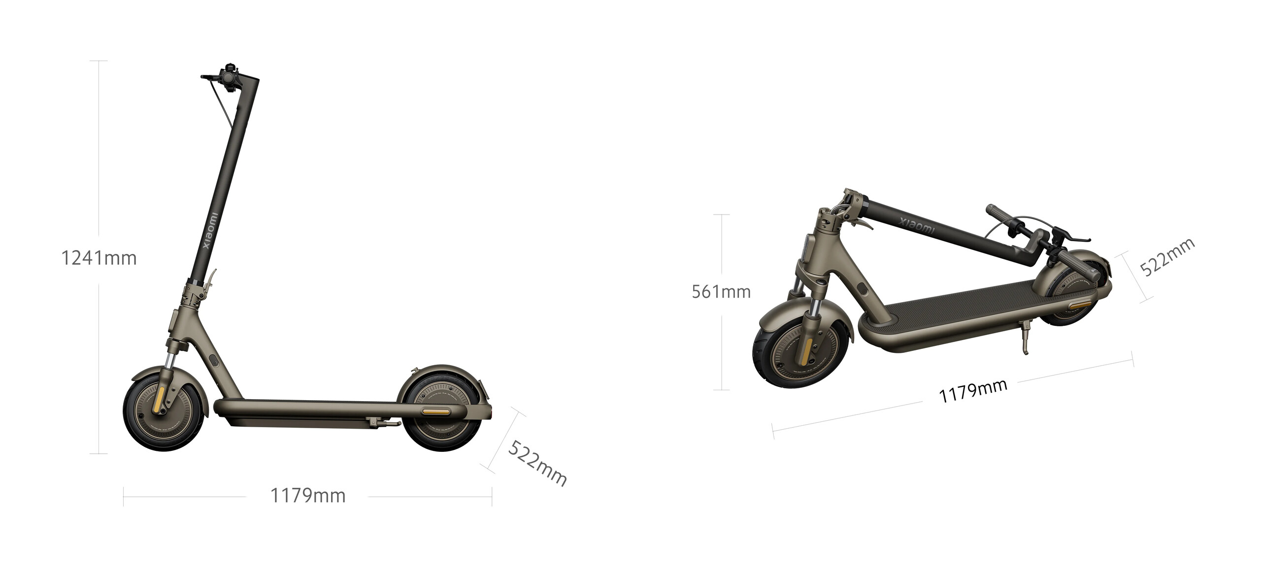 Vestigia® Coperture Riflettenti Per Ruote Scooter Xiaomi 1S / Essential / Pro2 – Set Completo Anteriore E Posteriore – Arancione