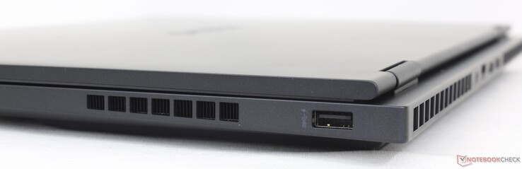 A destra: USB-A (5 Gbps)