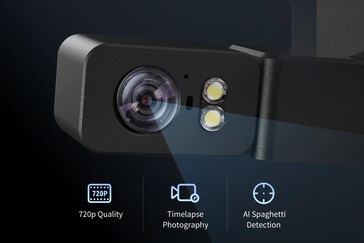 La stampante 3D è dotata di una fotocamera (Fonte: Anycubic)
