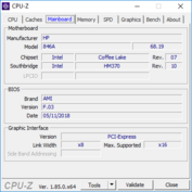 CPU-Z: Scheda Madre