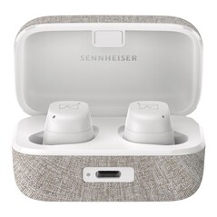 Sennheiser Momentum True Wireless 3 in bianco. (Fonte: Lufthansa WorldShop)