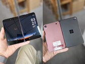Il Surface Duo 'Andromeda' in uno dei suoi apparenti colori prototipo. (Fonte: Goofish)