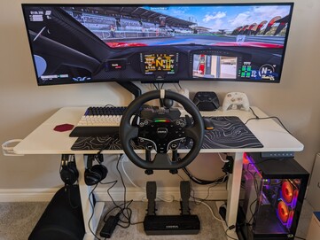 Configurazione del bundle Moza R5 Racing con Assetto Corsa Competizione.