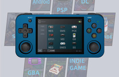 Anbernic vende l'RG353M in due colori e tre configurazioni di memoria. (Fonte: Anbernic)