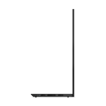 Lenovo ThinkVision M14d lato (immagine via Lenovo)