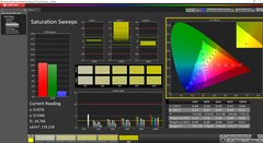 Saturazione (calibrata manualmente)