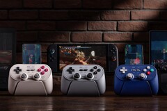 Il GamePad Bluetooth 8BitDo Pro 3 è disponibile all'acquisto nei colori G Classic, Grigio e Viola. (Fonte: 8BitDo)
