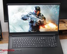 Il display dell'XMG Apex 17 (M25)