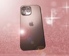Il possibile Apple iPhone 13 Pro nelle immagini trapelate sfoggia una custodia rosa-oro. (Fonte immagine: @MajinBuOfficial/Dreamtime - modificato)