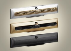 Beosound Premiere presenta un look futuristico in tre colori. (Fonte: B&O)