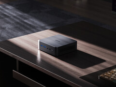 La configurazione Core Ultra 7 del mini PC costa attualmente 759 dollari. Nella foto: un rendering promozionale che mostra il design del sistema.