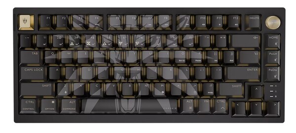 Tastiera da gioco wireless Corsair K65 Plus Witcher 3 - Wild Hunt 10th Anniversary Edition. (Fonte: Corsair)