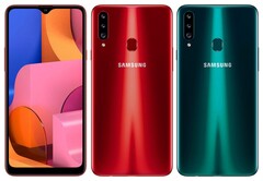 La serie Galaxy A20