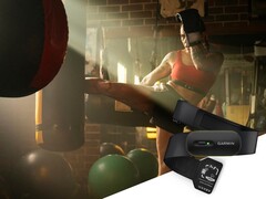 L&#039;HRM 600 è una nuova fascia toracica che può essere utilizzata anche da sola. (Fonte: Garmin)