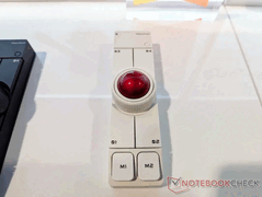 Keychron Trackball bianca (fonte: Notebookcheck/Stephen Pereyra)