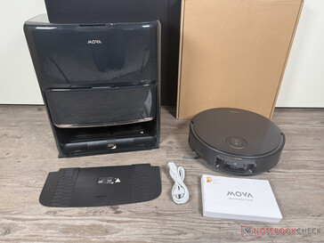 La consegna del rullo Mova Z60 Ultra Completo