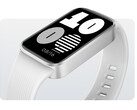 La Redmi Band 4 costa circa 25 dollari. Nella foto: un'immagine promozionale modificata che mostra la variante bianca.