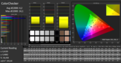 CalMAN: ColorChecker - calibrato