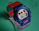 Il nuovo orologio della collaborazione Casio G-Shock x Jae Tips DW-6900, nella foto. (Fonte: JaeTips via Instagram)