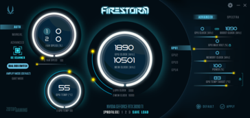 Zotac FireStorm - Funzioni della GPU