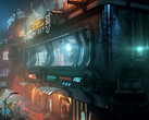 La grintosa grafica cyberpunk di The Ascent è notevolmente migliorata dal ray-tracing (fonte: Neon Giant)