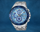 Il Casio Edifice EFR-539D-2AV (nella foto) è uno dei tre nuovi orologi in arrivo in Europa. (Fonte: Casio, a cura)