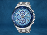 Il Casio Edifice EFR-539D-2AV (nella foto) è uno dei tre nuovi orologi in arrivo in Europa. (Fonte: Casio, a cura)