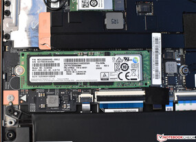 L'SSD NVMe interno