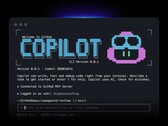 Interfaccia CLI di GitHub Copilot in esecuzione in una finestra di terminale.