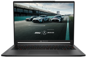 Schermo MSI Stealth 16 Mercedes-AMG Motorsport (immagine via MSI)