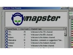 Una schermata di Napster che mostra l'interfaccia come era nel 1999. (Fonte: r/Xennials su Reddit)