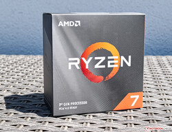 L'AMD Ryzen 7 3800XT durante il test: fornito da AMD Germany