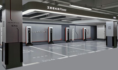 Le stazioni di ricarica di VREMT potrebbero essere potenziate a 600 kW (immagine: Zeekr)