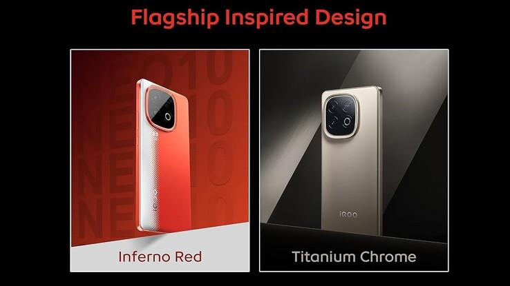 L'iQoo Neo 10 sarà disponibile in quattro opzioni di colore 