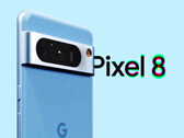 La serie Pixel 8 sarà disponibile in un'accattivante colorazione blu. (Fonte: @EZ8622647227573)