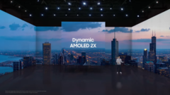 Samsung svela l&#039;ultima forma di Dynamic AMOLED 2X. (Fonte: Samsung)