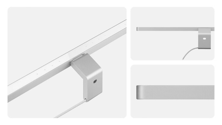 Si alimenta tramite la porta USB-C del dispositivo e illumina un’area di 33,5 per 19,7 pollici con un’intensità luminosa di 500 lux.