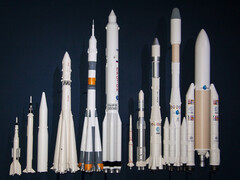 L&#039;Ariane (a destra) decollerà presto con idrogeno pulito. (pixabay/stux)