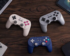 L'8BitDo Pro 3 è dotato di pulsanti ABXY in stile Nintendo con un'ergonomia più vicina a quella di un controller DualSense. (Fonte: 8BitDo)