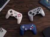 L'8BitDo Pro 3 è dotato di pulsanti ABXY in stile Nintendo con un'ergonomia più vicina a quella di un controller DualSense. (Fonte: 8BitDo)
