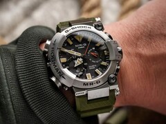 Casio ha lanciato l&#039;orologio MRG-BF1000 Goliath Frogman (nella foto) nel Regno Unito. (Fonte: Casio)