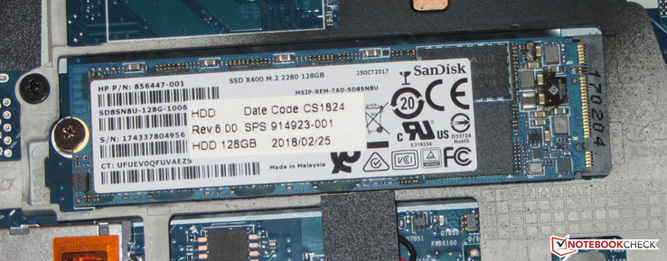 Un SSD è usato come drive di sistema.