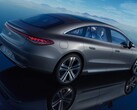 La Mercedes EQS elettrica non sta vendendo particolarmente bene in Cina, motivo per cui la casa automobilistica ha ora seguito Tesla tagliando i prezzi (Immagine: Mercedes)