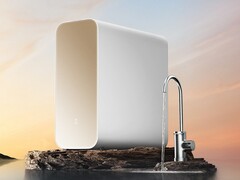 Con lo Xiaomi Mijia Water Purifier 1600G è possibile riempire un bicchiere di acqua filtrata in 2,1 secondi. (Fonte: Xiaomi)