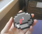 La bussola di Minecraft stampata in 3D fai da te (nella foto). (Fonte: u/Intelligent-Cause751 via r/minecraft)