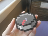 La bussola di Minecraft stampata in 3D fai da te (nella foto). (Fonte: u/Intelligent-Cause751 via r/minecraft)